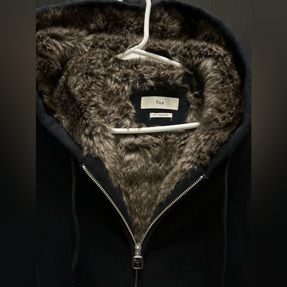 TNA slim fit hoodies with faux - Picture 5 of 5